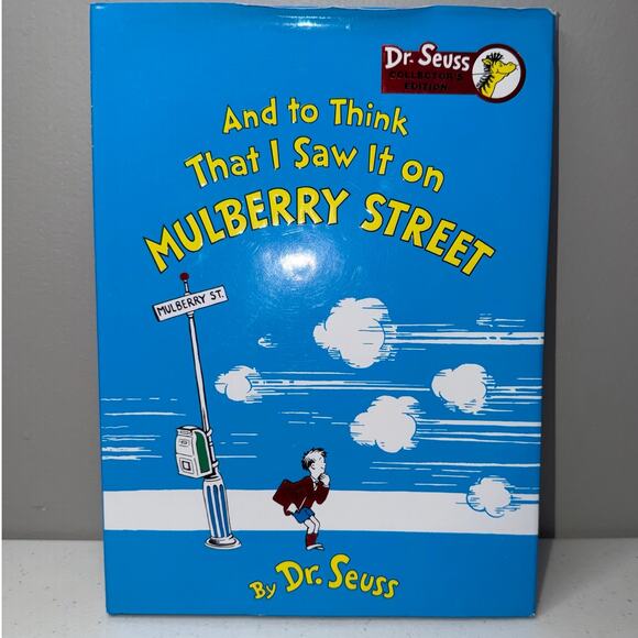 Dr. Seuss And To Think That I Saw It On Mulberry Street Children's Book - Picture 1 of 4
